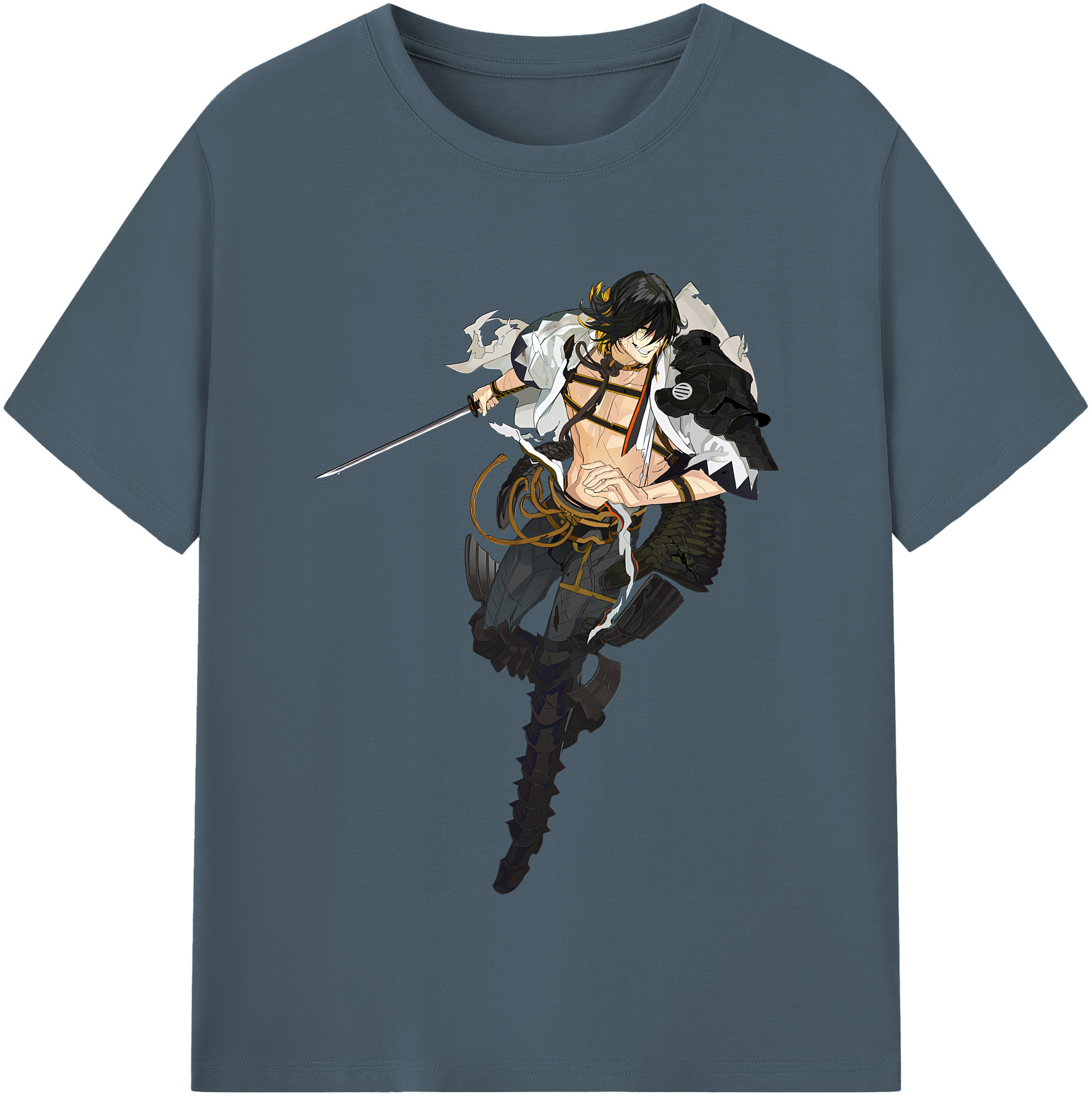 （画像用） 刀剣乱舞 Touken Ranbu 綿100％半袖Tシャツ（フロントプリント）